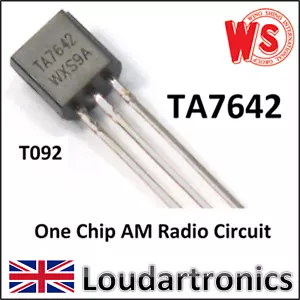 TA7642 (MK484 ZN414) Single Chip MW LW AM Radio IC with AGC - Picture 1 of 1