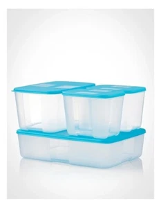 Tupperware Store & See Fridge And Freezer Container - Set Of 4 RRP - $129 - Picture 1 of 5