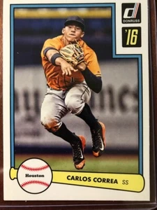 2016 Donruss '82 #14 Carlos Correa Houston Astros - Picture 1 of 2