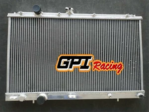 Aluminum Radiator FOR 1996 1997 1998 1999 2000 2001 MITSUBISHI MIRAGE GSR MT new - Afbeelding 1 van 4