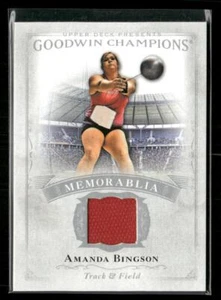 Memorabilia de Amanda Bingson 2016 Upper Deck Goodwin Champions #M-AB - Imagen 1 de 2