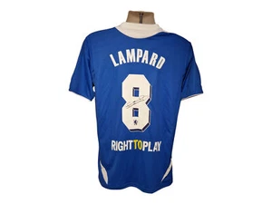 Maglia calcio Frank Lampard firmata Chelsea 2012 finale Champions League COA* - Foto 1 di 4