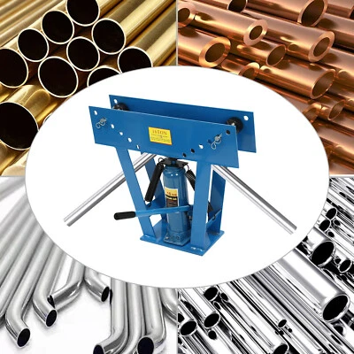 Dobladora de tubos de alta resistencia dobladora de tubos hidráulica de 16 toneladas con 8 troqueles Foto 1 de 4