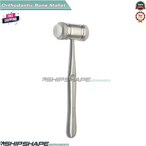 Mazo de injerto óseo dental implante quirúrgico esparcidor dental martillo ortopédico - Imagen 1 de 8