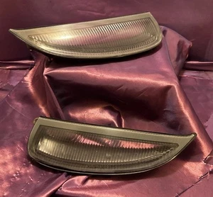 1991-1993 Mitsubishi 3000gt vr4 snake eyes headlight eyelids pair oem LH & RH - Picture 1 of 17