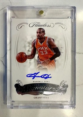 2017-18 Flawless GRANT HILL #/25 Auto Legend Excellence Signatures🔥Phoenix Suns - Image 1 of 2