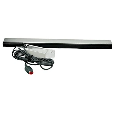 SENSOR BAR FOR NINTENDO WII & WII U WITH STAND WIRED INFRARED RECEIVER UK - Image 1 of 4