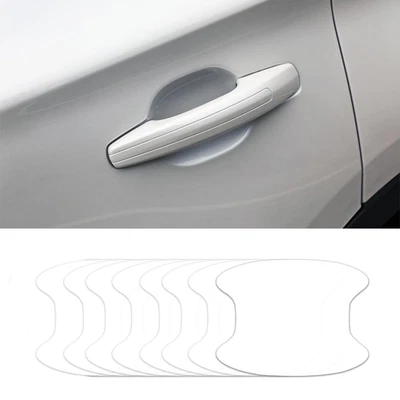 8PCS Car Door Handle Anti Scratch Sticker Protector Cover Decal Fits For Lincoln - Image 1 of 4