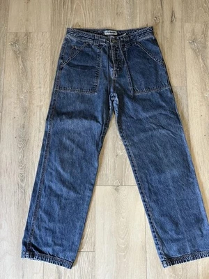 Pantalones de mezclilla para mujer Canyon River azules talla 5 azules pierna ancha vintage con cordón Foto 1 de 4