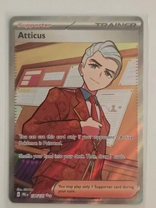 Atticus 134/131 Ultra Rare Holo Prismatic Evolutions (PRE) NM Pokémon TCG - Picture 1 of 2