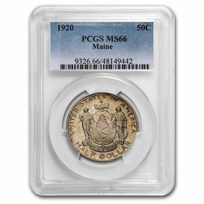 1920 Maine Centennial Half Dollar MS-66 PCGS - Image 1 of 3
