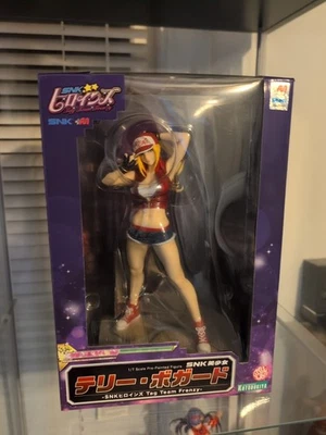 Estátua Kotobukiya SNK Heroines Tag Team Frenzy Terry Bogard Bishoujo escala 1/7 - Imagem 1 de 4