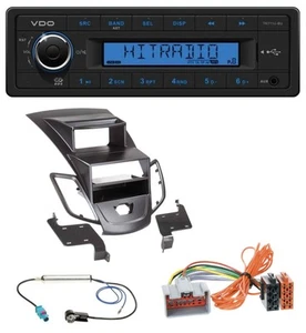 VDO AUX 1DIN MP3 USB Autoradio für Ford Fiesta 08-10 Display schwarz - Bild 1 von 6