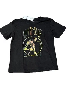 Jimi Hendrix Jimi Hendrix Black Toddler T-Shirt - Picture 1 of 7