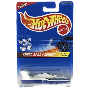 Hot Wheels 1997 Speed Spray - Hydroplane (White) #549 - Picture 1 of 3
