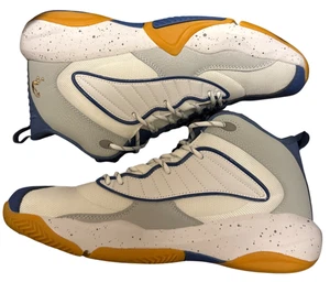 SHAQ Speed Demon Mid Men’s Basketball Shoes White Gray Size 11 Athletic NEW - Picture 1 of 5
