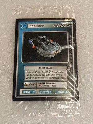 Star Trek CCG - "U.S.S. Jupiter" - Armada - Rare Sealed Promo Card - Image 1 of 4