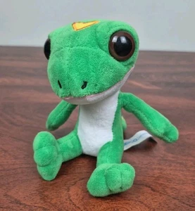 Peluche Geico Gecko Lagarto Sentado Verde 5" Geico Ins Anuncio - Imagen 1 de 11