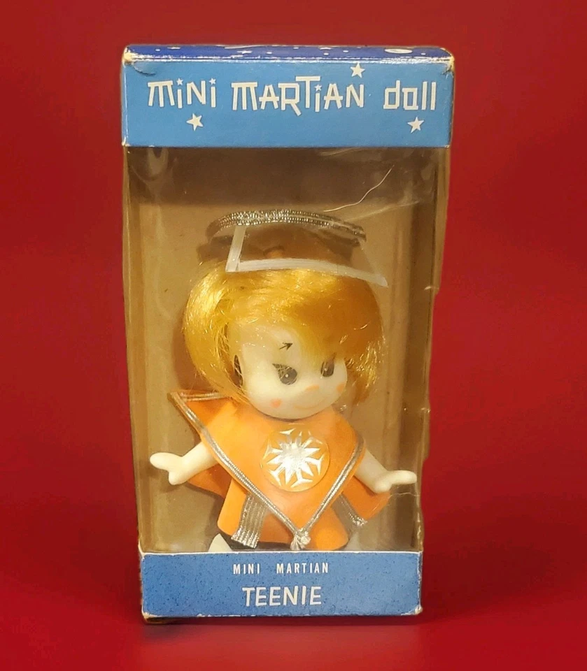 MUÑECA "TEENIE" "MINI MARTIANS" 1967 Original 4 Pulgadas J En Caja-Ideal Foto 1 de 4