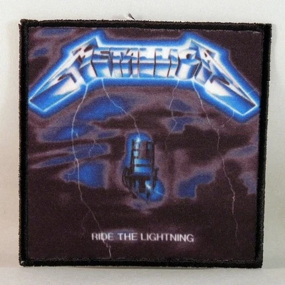 METALLICA Ride The Lightning SMALL PATCH Printed - Image 1 of 4