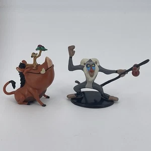 Applause Disney Lion King Pumba Timon Rafiki PVC Toy Figures Vintage 1990s Rare - Picture 1 of 6