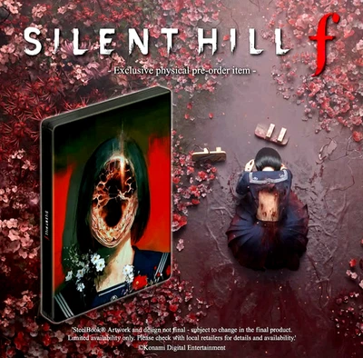 SILENT HILL F Day One Edition Exclusive Limited Edition Sealed Steel Book - PS5 - Image 1 of 4