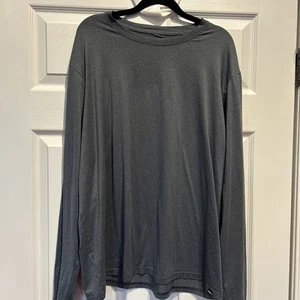 REI Co-op Langarm Base Layer Rundhals Shirt Herren XL meliert marine Outdoor - Bild 1 von 7