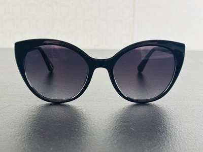 EUC KATE SPADE SAMANTHA SUNGLASSES BLACK LG.CAT EYE GRADIENT LENS 54-20-140 - Image 1 of 4
