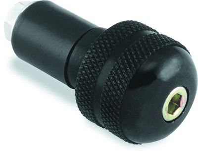 BikeMaster Anti-Vibration Bar Ends - 1in. - Black Motorcycle ATV/UTV Street Bike - Image 1 of 4