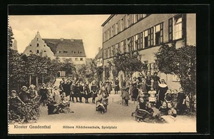 AK Ingolstadt, Gnadenthal, Höhere Mädchenschule des Klosters, Gruppenaufnahme a  - Picture 1 of 2