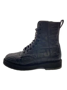 FENDI lace up boots 37 Black Used - Picture 1 of 5