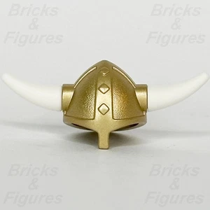 LEGO® Viking Helmet Minifigure Headgear Part Metallic Gold Vikings 7019 x1533 - Picture 1 of 4