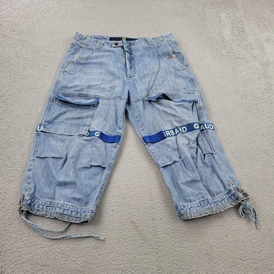 Pantalones de mezclilla Marithe & Francois Girbaud para hombre 38 azul capri medidas 38x21 Foto 1 de 4