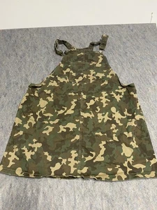 Forever 21 Overall New Look  Green Camouflage Dress Bibs Y2K  Women's 3x - Picture 1 of 6