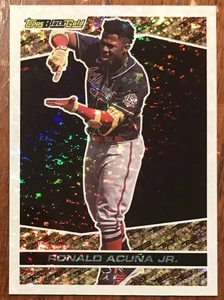 2021 Topps Update Topps BG-4 Black Gold Ronald Acuna Jr Atlanta Braves. - Picture 1 of 2