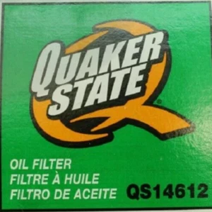 Quaker State Oil Filter 94-00 ACURA INTEGRA 01-18 MDX 90 QS14612 (1423) - Picture 1 of 1