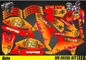 MX Decal Kit For Beta RR 50 - GTA Style - Picture 1 of 1
