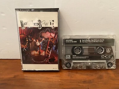 David Bowie “Never Let Me Down” Cassette 1987 Music Cassette Tape - Image 1 of 4
