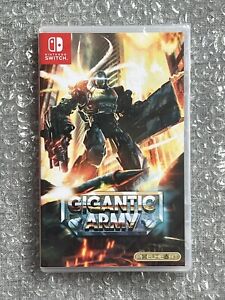 Gigantic Army Nintendo Switch Playasia Version 1413/1500 Limited New & Sealed!