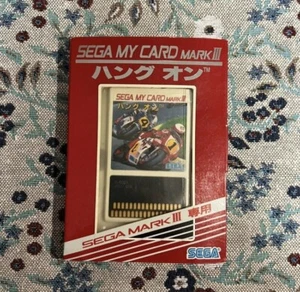 Hang On 1985 Sega Mark III Japanese Version Racing Game NTSC-J Used Japan - Picture 1 of 8