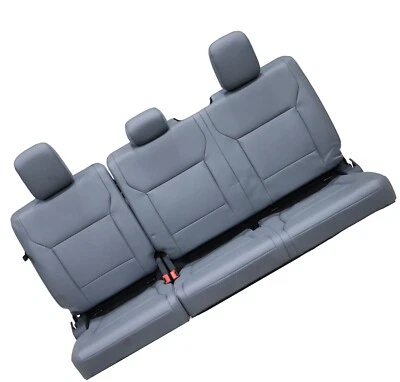 23-25 Ford SUPER DUTY Extended Cab REAR Bench Seat Grey VINYL Replacement OEM Foto 1 de 4