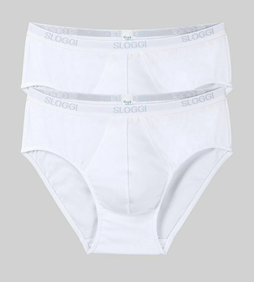 2 Slip Sloggi Basic Uomo Midi - Immagine 1 di 1