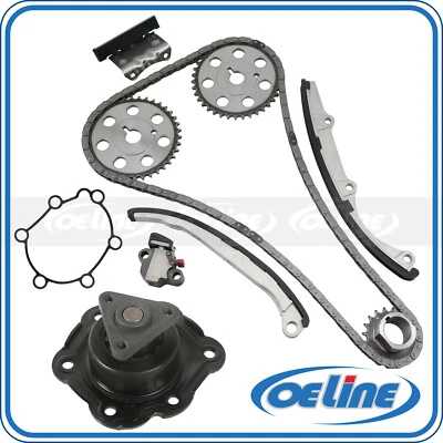 Kit de cadena de distribución para 91-98 Saturn SC SC2 SL2 SW2 1,9 L DOHC 9-4189S con bomba de agua Foto 1 de 4