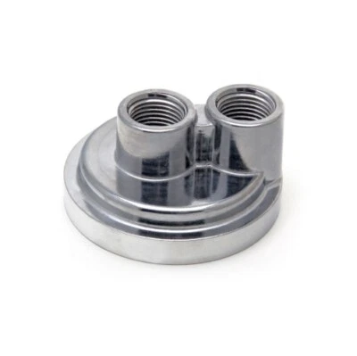 Bypass de filtro de aceite giratorio Transdapt 1013 2-1/2" ID 2 3/4" OD brida con 3/4" Foto 1 de 3