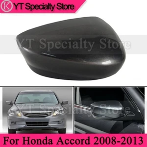 For Honda Accord 2008-2013 Dark Gray Rearview Door Wing Mirror Cover Cap RH - Picture 1 of 12