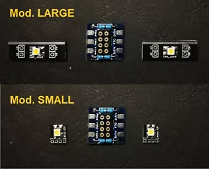 Kit presa NEM652 per Decoder DCC + luci led - Cambio Luci Locomotive - Foto 1 di 24