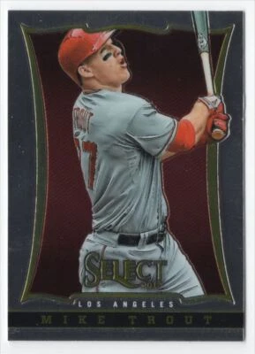 2013 Panini Select Mike Trout Los Angeles Angels #22 - Image 1 of 2