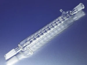 Pyrex 500 mm Glas Kondensator Graham oben unten 24/40 Standard Kegelverbindungen Neu - Bild 1 von 5