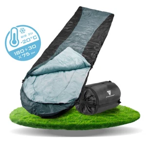 STAHLWERK Schlafsack -20°C Outdoorschlafsack Campingschlafsack Winterschlafsack - Bild 1 von 9
