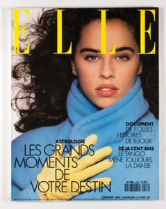 Patty Sylvia CAMERON ALBORZIAN Monica Bellucci ELLE October 1989 ROBERTA CHIRKO - Picture 1 of 1